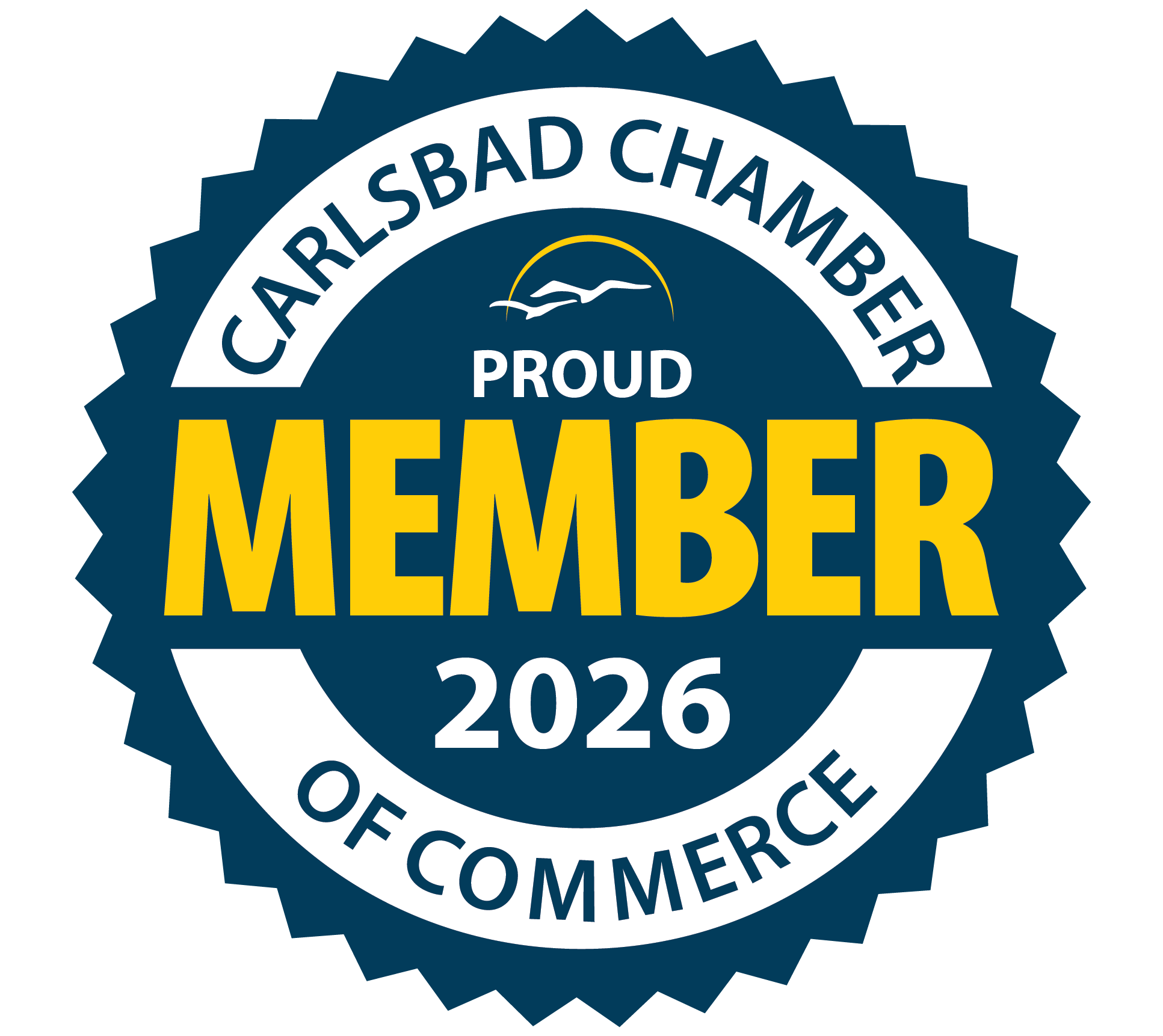 Proud Member, Carlsbad Chamber of Commerce 2026